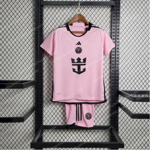 Inter Miami Home Kids Football Kit 24/25