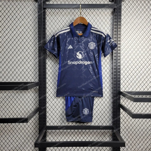 Manchester United Away Kids Football Kit 24/25