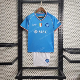 Napoli Home Kids Football Kit 23/24
