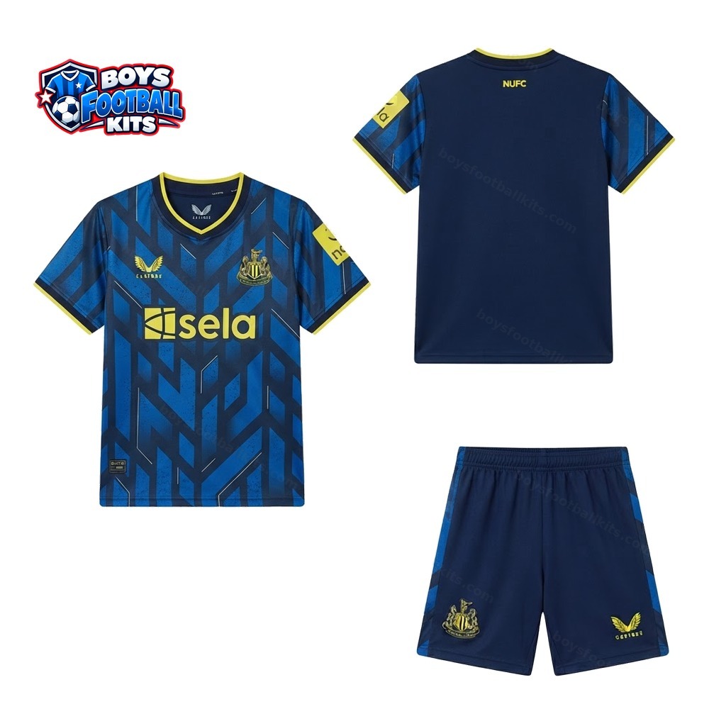 2023/2024 Kids Size Newcastle United Third Away Soccer Jersey 1:1 Thai Quality