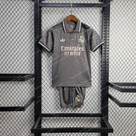 Real Madrid Third Kids Football Kit 24/25