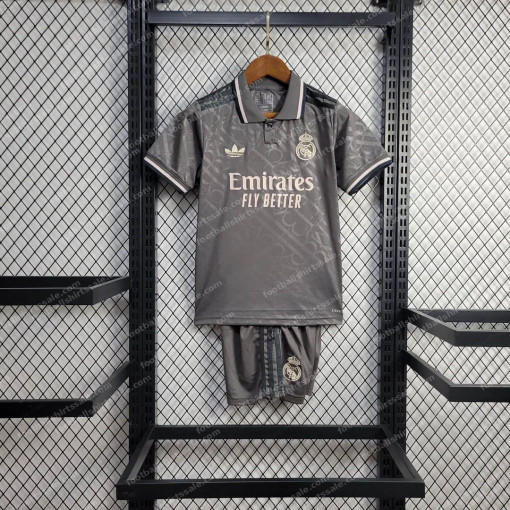 Real Madrid Third Kids Football Kit 24/25