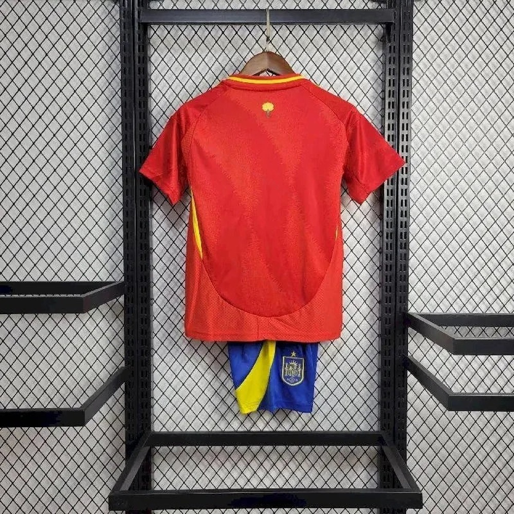2024 Kids Size Spain Home Football Shirt 1:1 Thai Quality - Detail 1