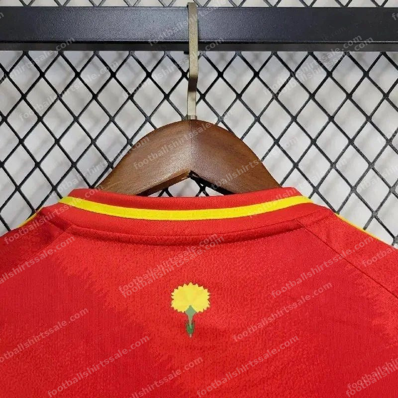 2024 Kids Size Spain Home Football Shirt 1:1 Thai Quality - Detail 4