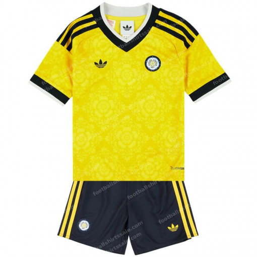 Leeds United Away Kids Football Kit 26/27