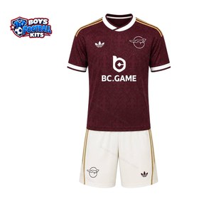 Leicester City Away Kids Football Kit 25/26
