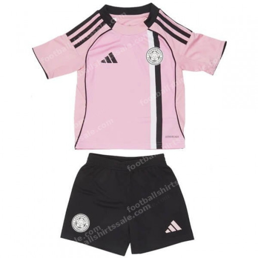 Leicester City Third Kids Football Kit 25/26