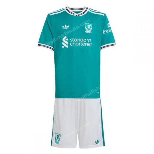 Liverpool Third Kids Football Kit 25/26