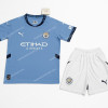 2024/2025 Manchester City Home Football Shirt 1:1 Thai Quality Kids Size