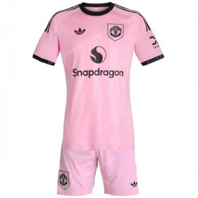 Manchester United Goalkeeper Pink Kids Football Kit 25/26
