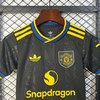 2025/2026 Manchester United Third Away Football Shirt Kids Size - Detail 1