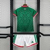 2026 Mexico Home World Cup Football Jersey Kids Size - Detail 1