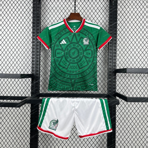 2026 Mexico Home World Cup Football Jersey Kids Size
