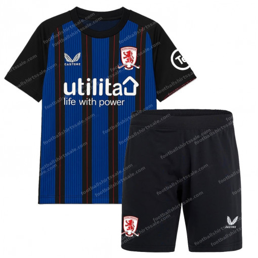 Middlesbrough Away Middlesbrough Kids Football Kit 25/26