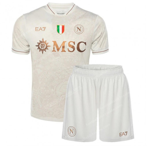 Napoli Away Kids Football Kit 25/26