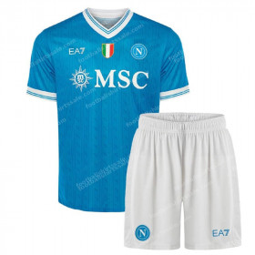 Napoli Home Kids Football Kit 25/26