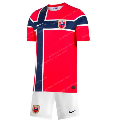 Norway Home Kids Football Kit 2026
