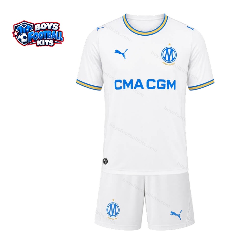 Olympique Marseille Home Kids Kit 25/26