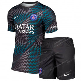 PSG Goalkeeper Black Kids Football Kit 26/27