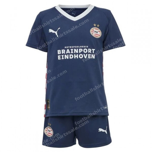 PSV Eindhoven Away Kids Football Kit 25/26