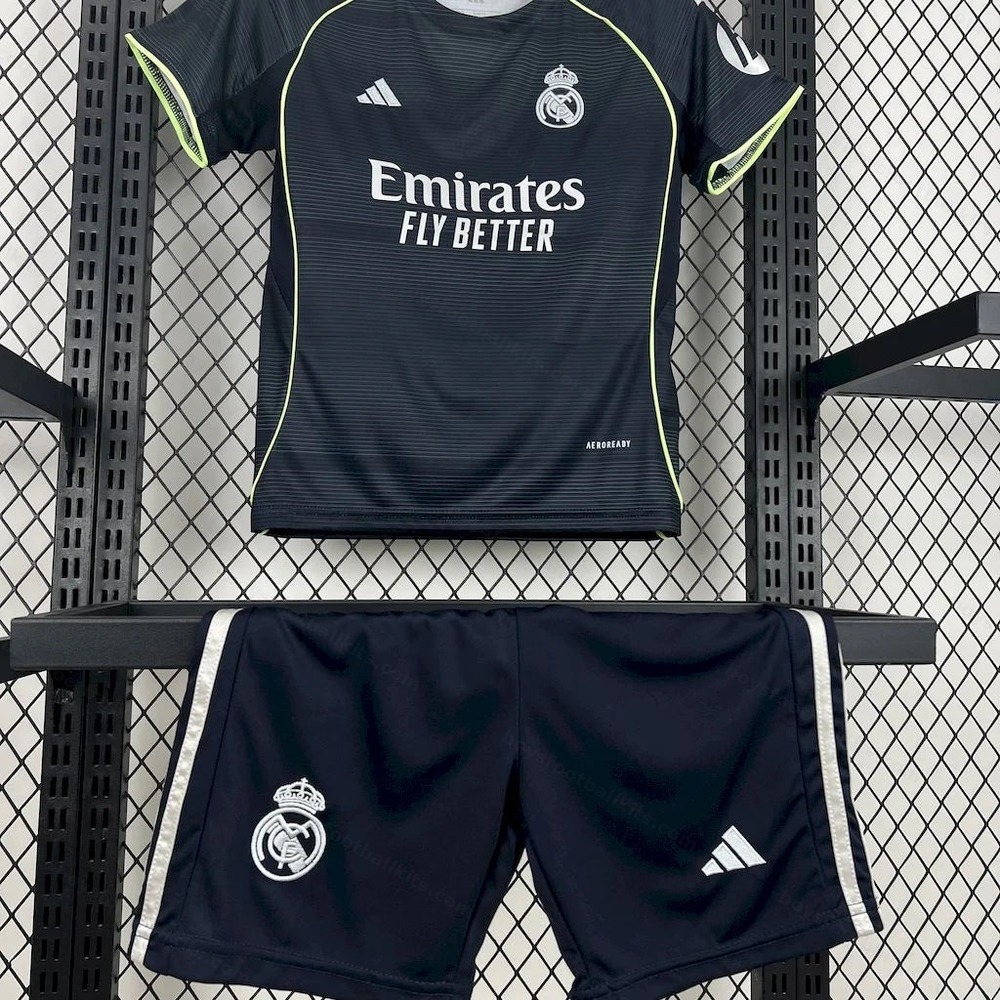 2025/2026 Real Madrid Away Football Shirt Kids Size - Detail 2