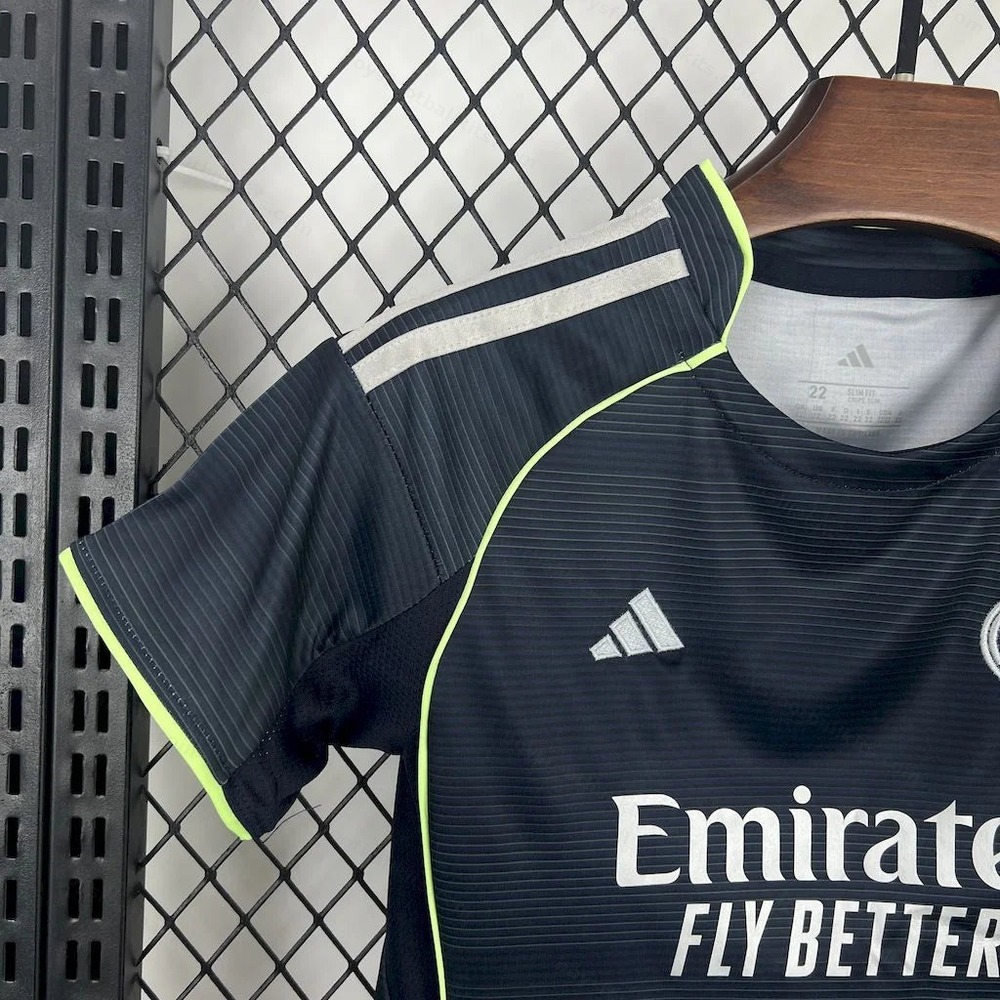 2025/2026 Real Madrid Away Football Shirt Kids Size - Detail 3