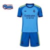 Real Madrid Goalkeeper Kids Kit 25/26 – Blue