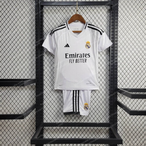 Real Madrid Home Kids Football Kit 24/25