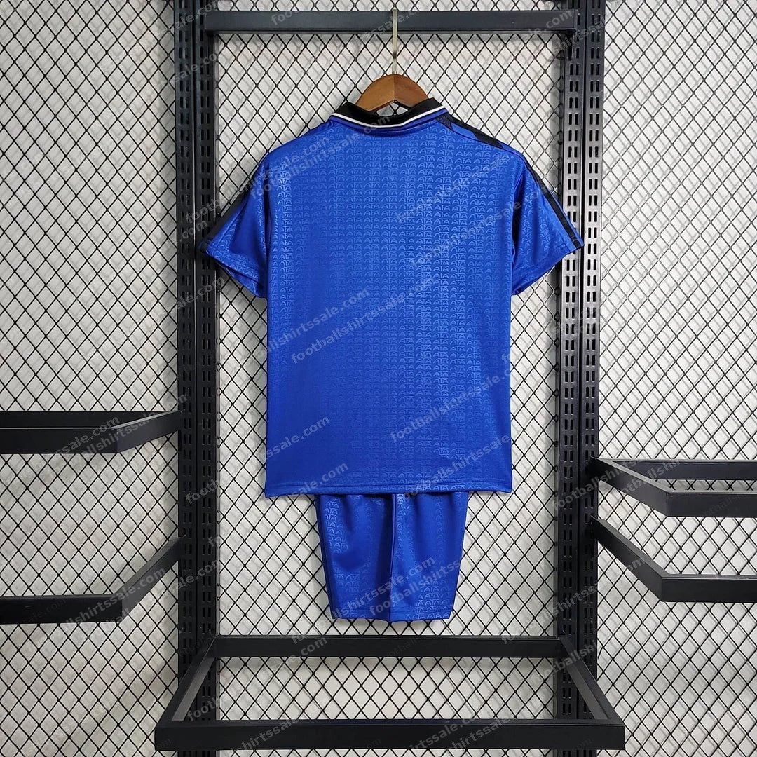 1994 Retro Argentina Away Football Shirt Kids Size - Detail 1