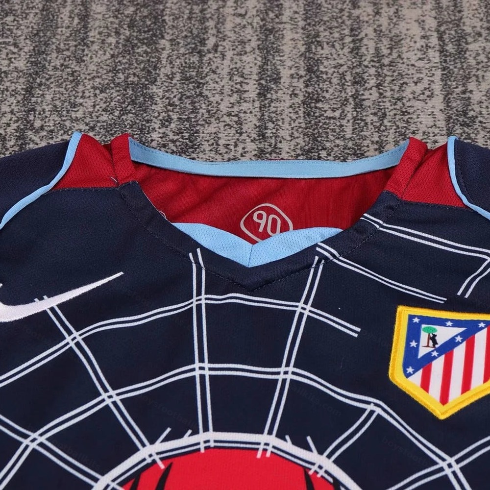 2004/2005 Retro Atletico Madrid Away Football Shirt Kids Size 1:1 Thai Quality - Detail 1
