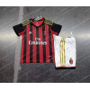 2013/2014 Retro Kids Size AC Milan Home Football Shirt 1:1 Thai Quality