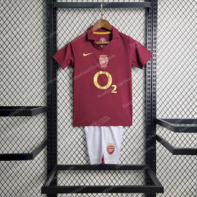 Arsenal Retro Home Kids Football Kit 05/06