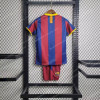 2010/2011 Retro Kids Size Barcelona Home Football Shirt 1:1 Thai Quality - Detail 1