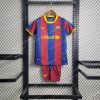 2010/2011 Retro Kids Size Barcelona Home Football Shirt 1:1 Thai Quality