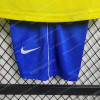 2002 Retro Kids Size Brazil Home Soccer Jersey - Detail 3