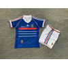 1998 Retro Kids Size France Home Football Shirt