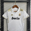 2011/2012 Retro Kids Size Real Madrid Home Soccer Jersey - Detail 1