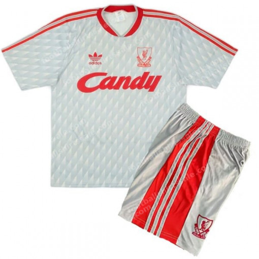 Liverpool Retro Away Kids Football Kit 89/91