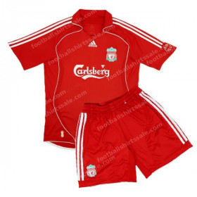 Liverpool Retro Home Kids Football Kit 06/08
