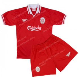 Liverpool Retro Home Kids Football Kit 96/98