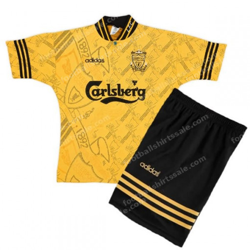 Liverpool Retro Third Kids Football Kit 94/96