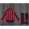 2006/2007 Retro Long Sleeve AC Milan Home Football Shirt Kids Size - Detail 1