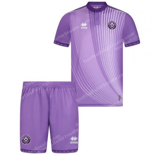 Sheffield United Third Kids Football Kit 25/26