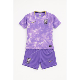 South Korea Away World Cup Kids Football Kit 2026