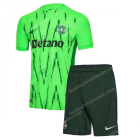 Sporting Lisbon Third Kids Football Kit 24/25