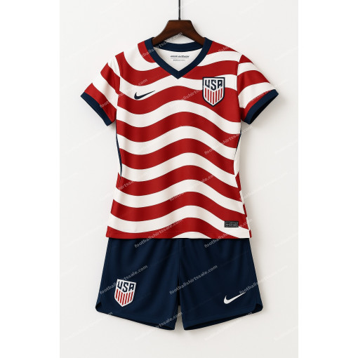 United States Home World Cup Usa Kids Football Kit 2026