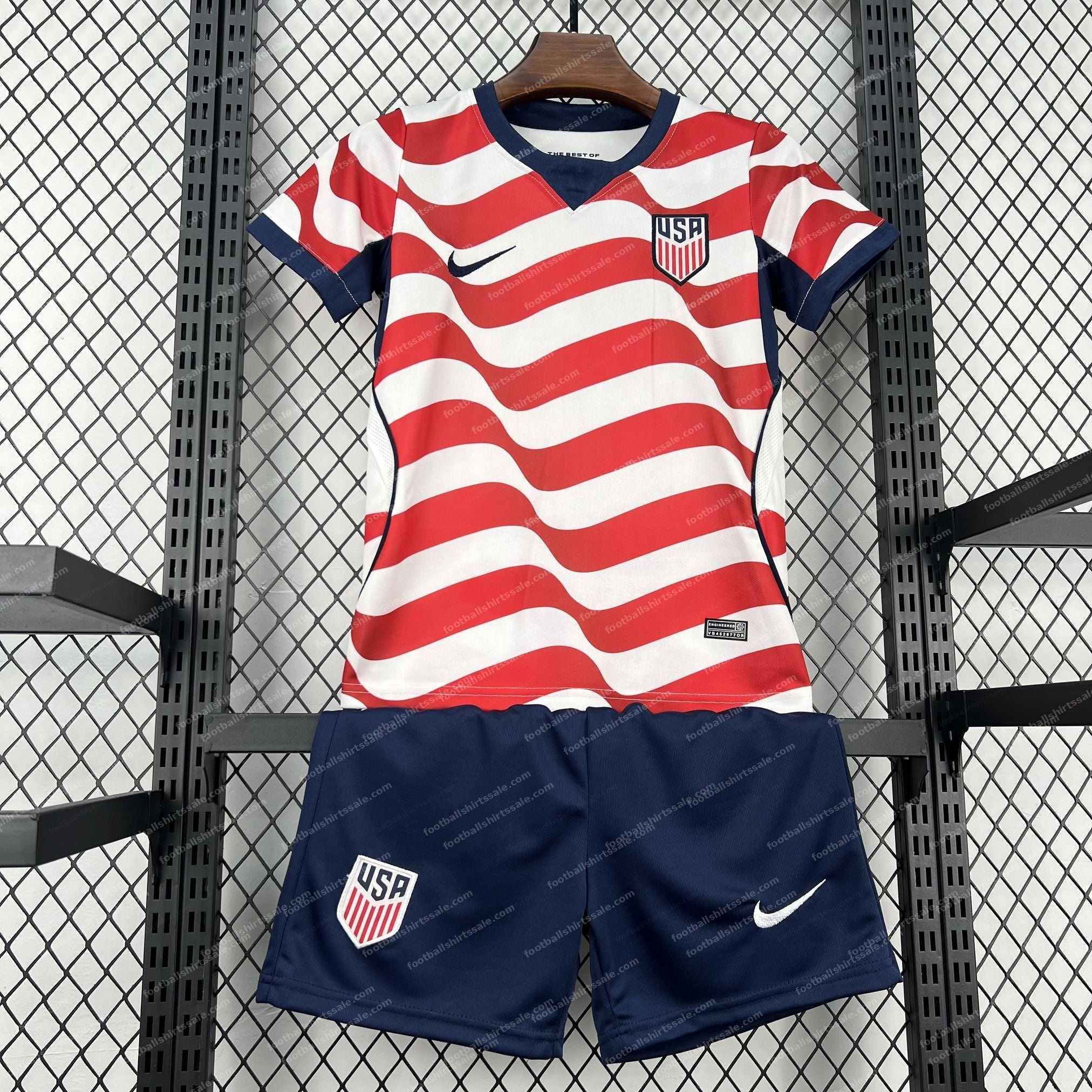 2026 USA United States Home World Cup Football Shirt Kids Size - Detail 6