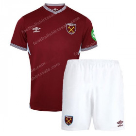 West Ham United Home West Ham Kids Football Kit 25/26
