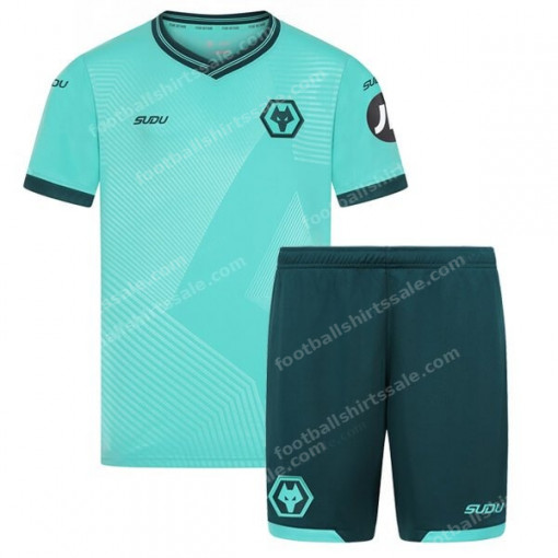 Wolverhampton Away Kids Football Kit 25/26