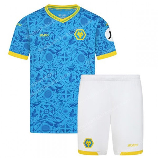 Wolverhampton Third Kids Football Kit 25/26